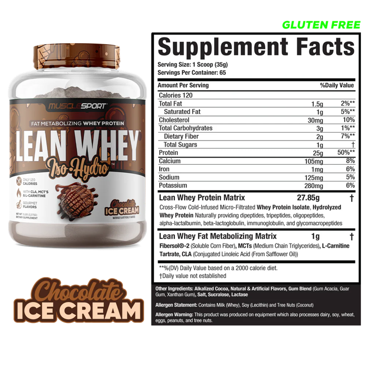 Musclesport: Lean Whey (5lb)
