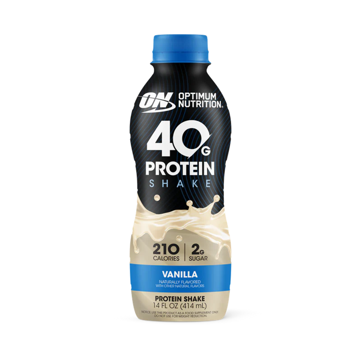 RTD: Optimum Protein Shake: 40g (12/14oz)