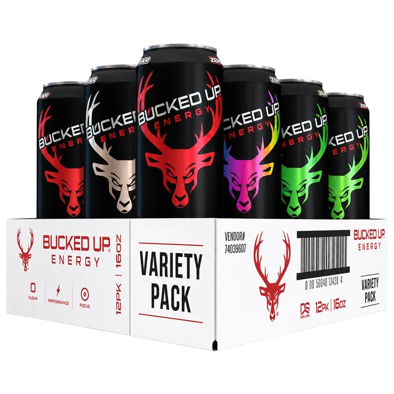 Bucked Up Energy Variety (12pk)