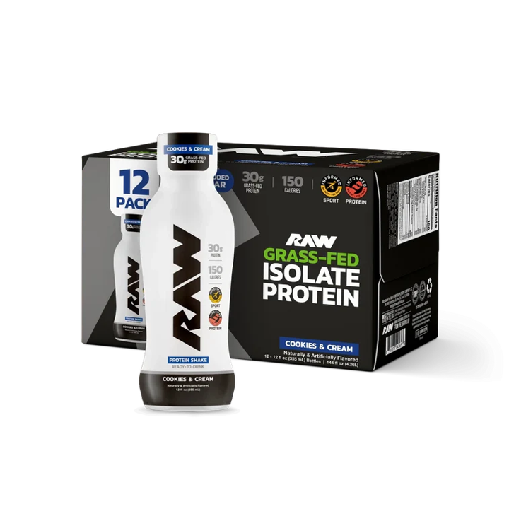 RAW Protein Isolate Shake (12/12oz)