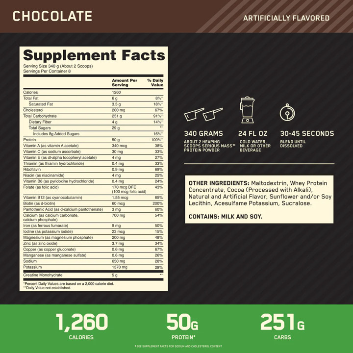 Optimum: Serious Mass