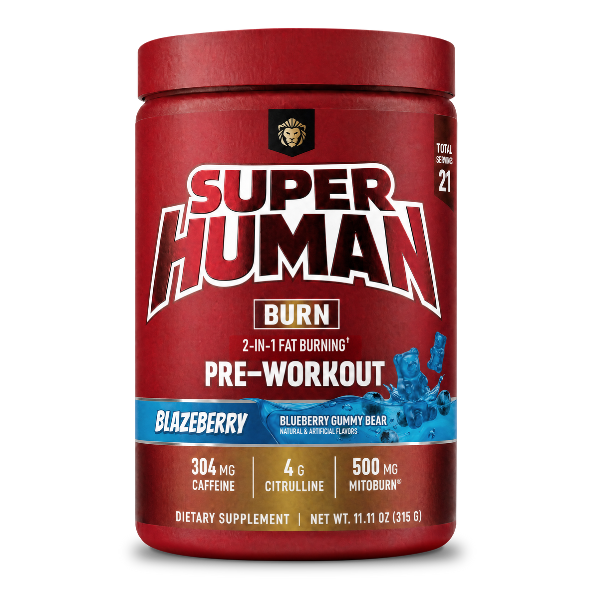 Alpha Lion Superhuman Burn (300g)