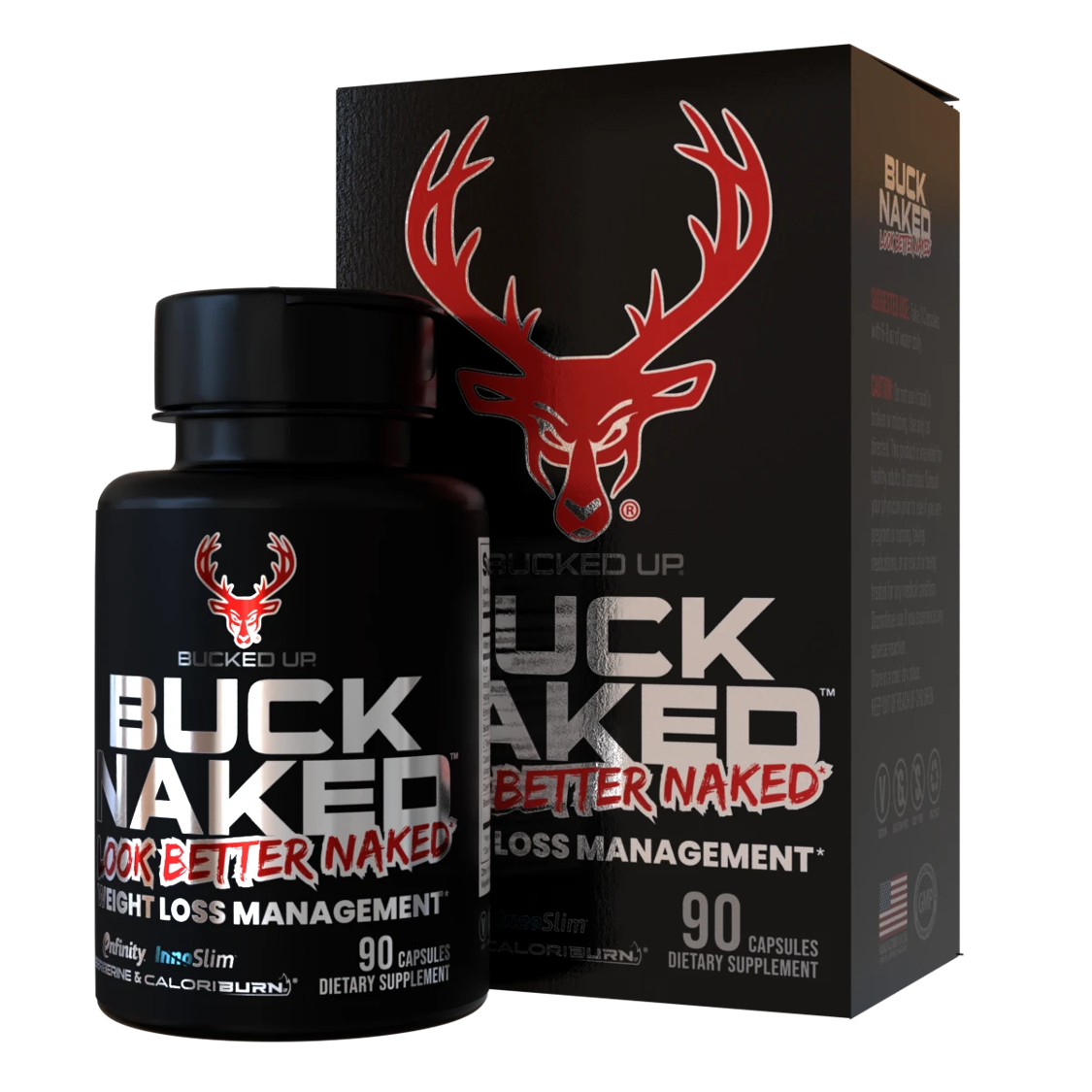 Buck Naked (90 caps)