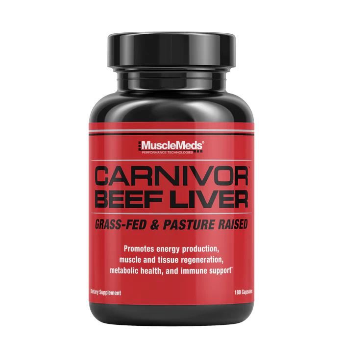 MuscleMeds: Carnivor: Beef Liver (180 cnt)