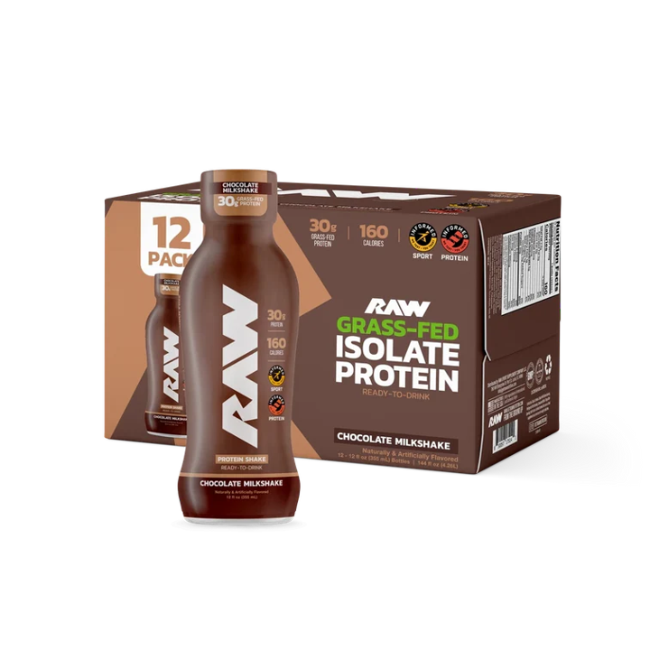 RAW Protein Isolate Shake (12/12oz)