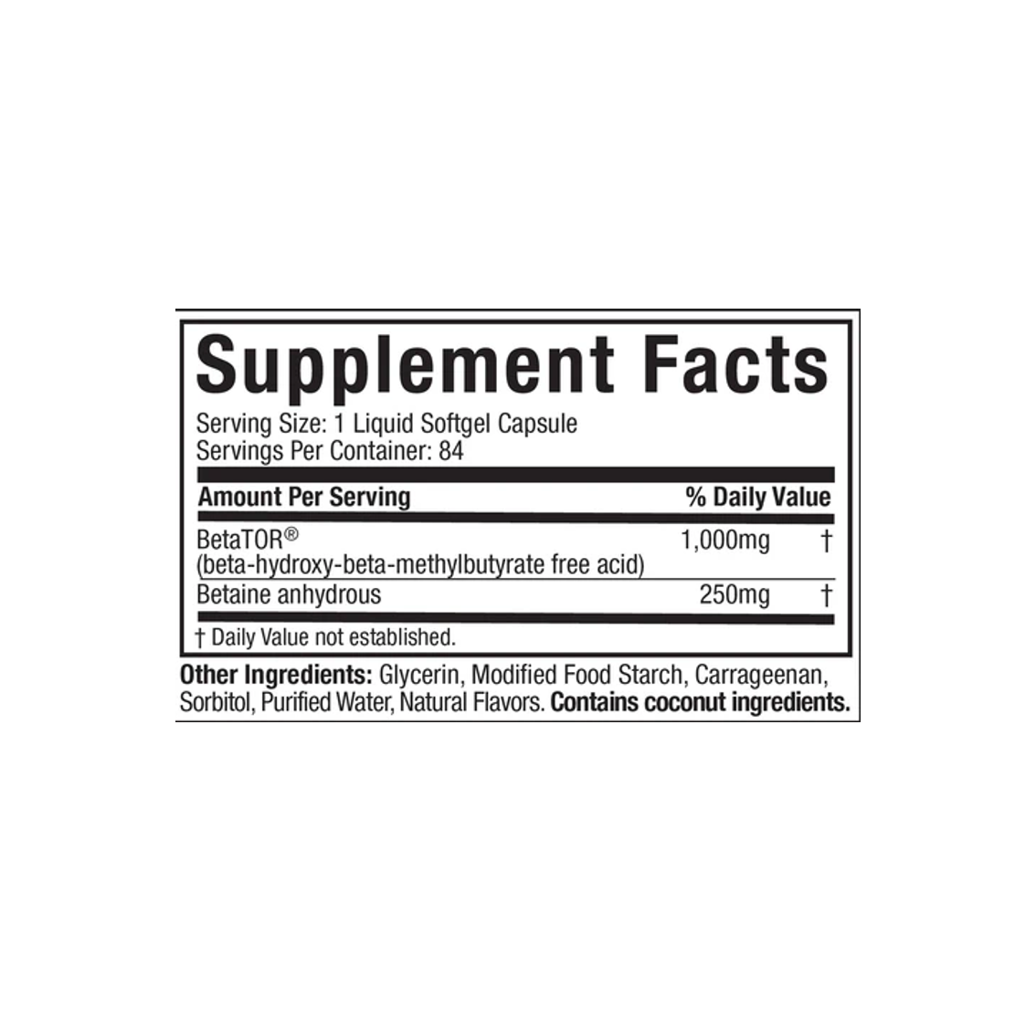 Muscletech: Clear Muscle HMB (84 softgels)