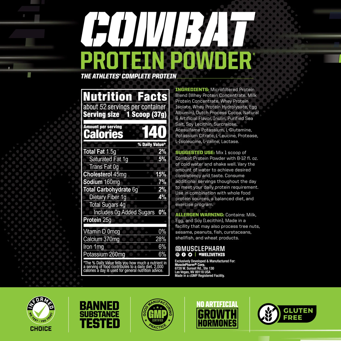 MusclePharm: Combat Sport
