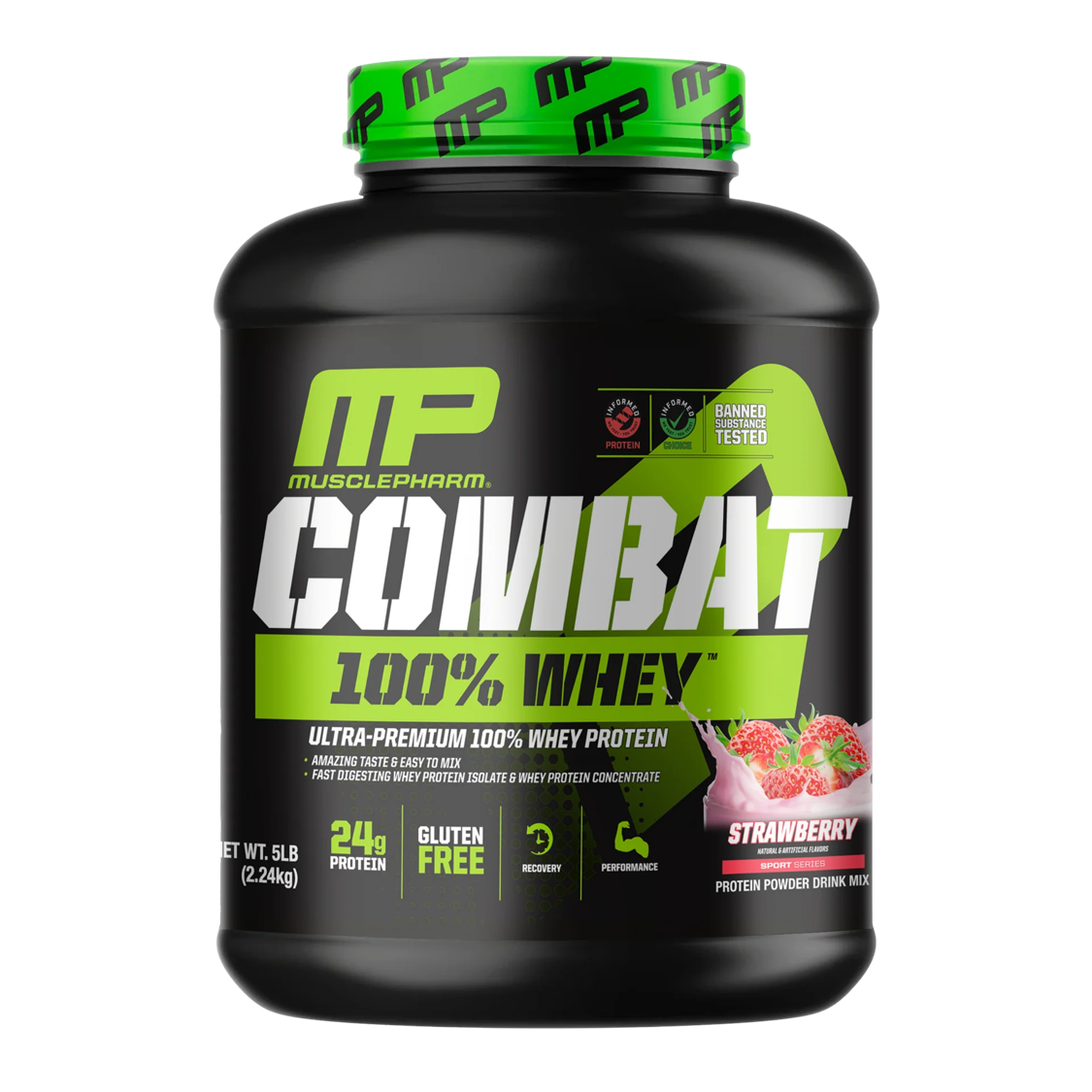 MusclePharm: Whey 100% Combat: 5lb