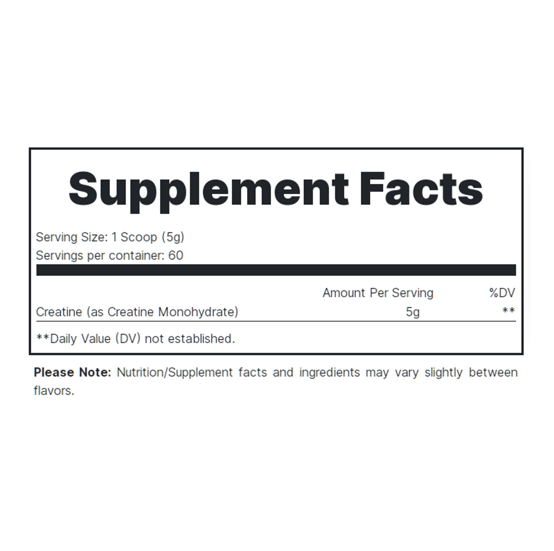 RedCon1: Creatine Monohydrate (300g)