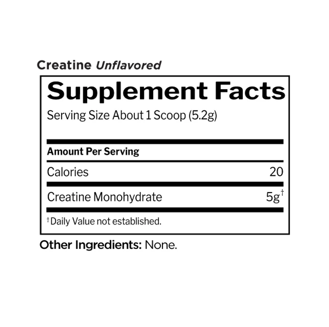 Rule One: R1 Creatine Mono