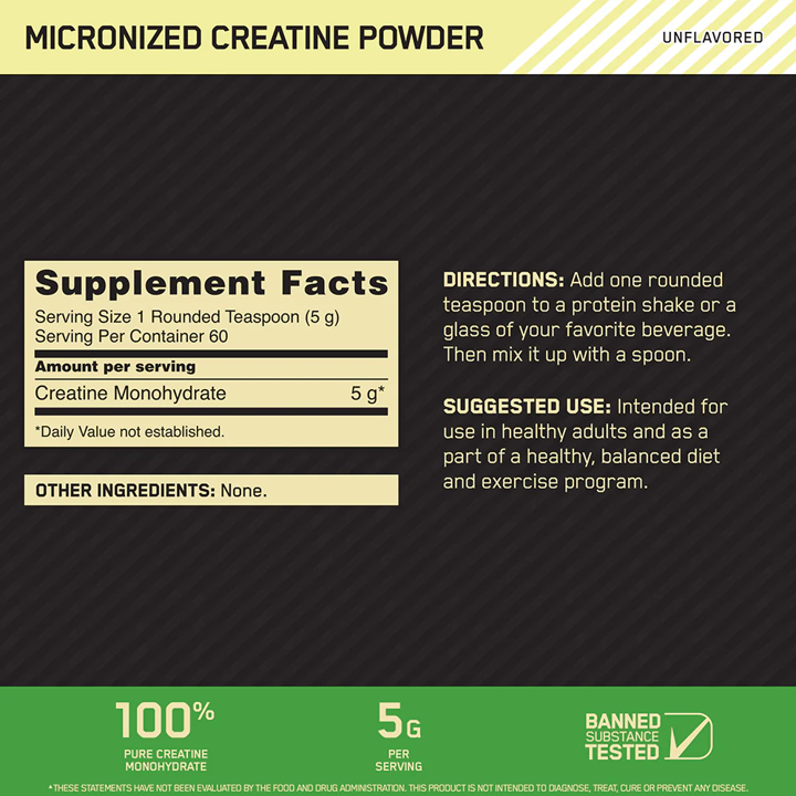 Optimum: Creatine