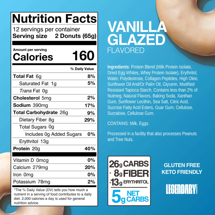 Snack: Legendary Donuts:12pk