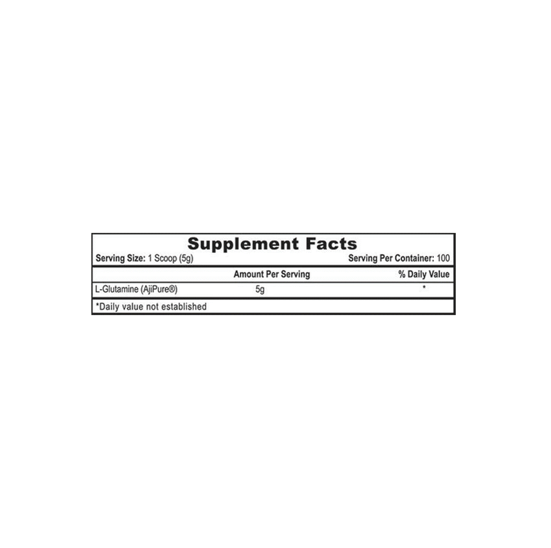 Hi-Tech: Glutamine (500g)