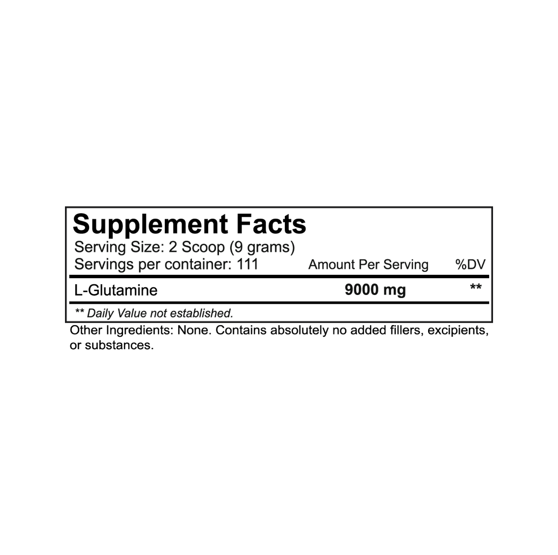 Nutrakey: Glutamine Powder