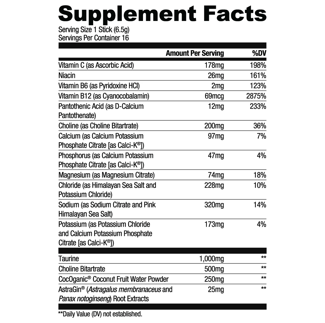 Ryse: Core Hydration: 16pk