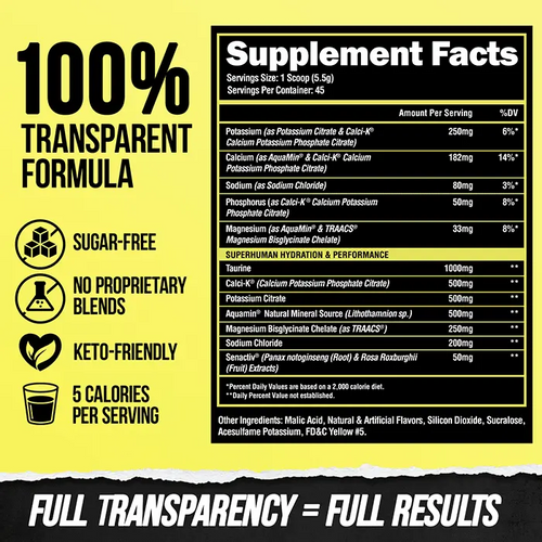 Alpha Lion Superhuman Hydration Lemonardo Da Vinci (240g)