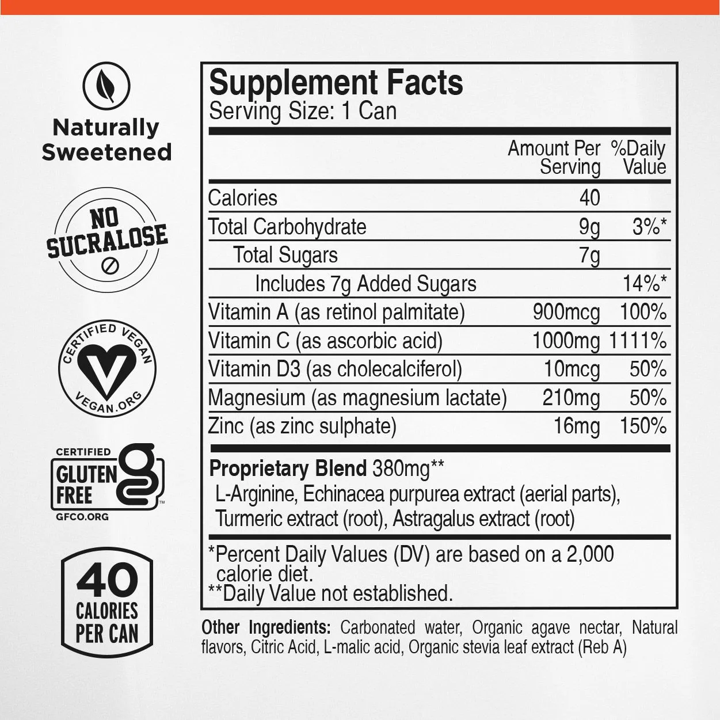 LifeAid ImmunityAid Orange (12/12oz)