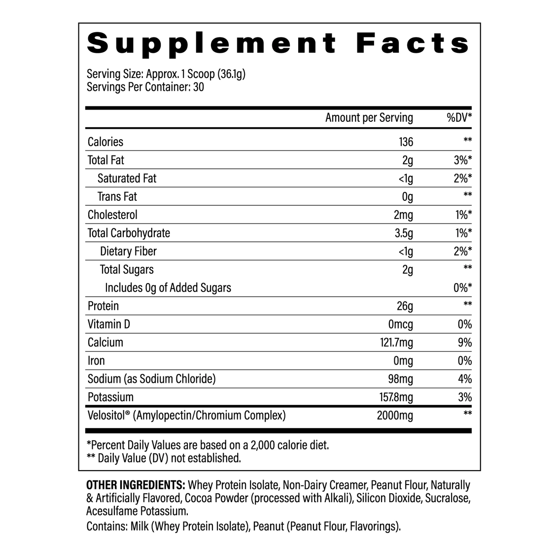 Chemix: Pure Whey Isolate (2.3lb)