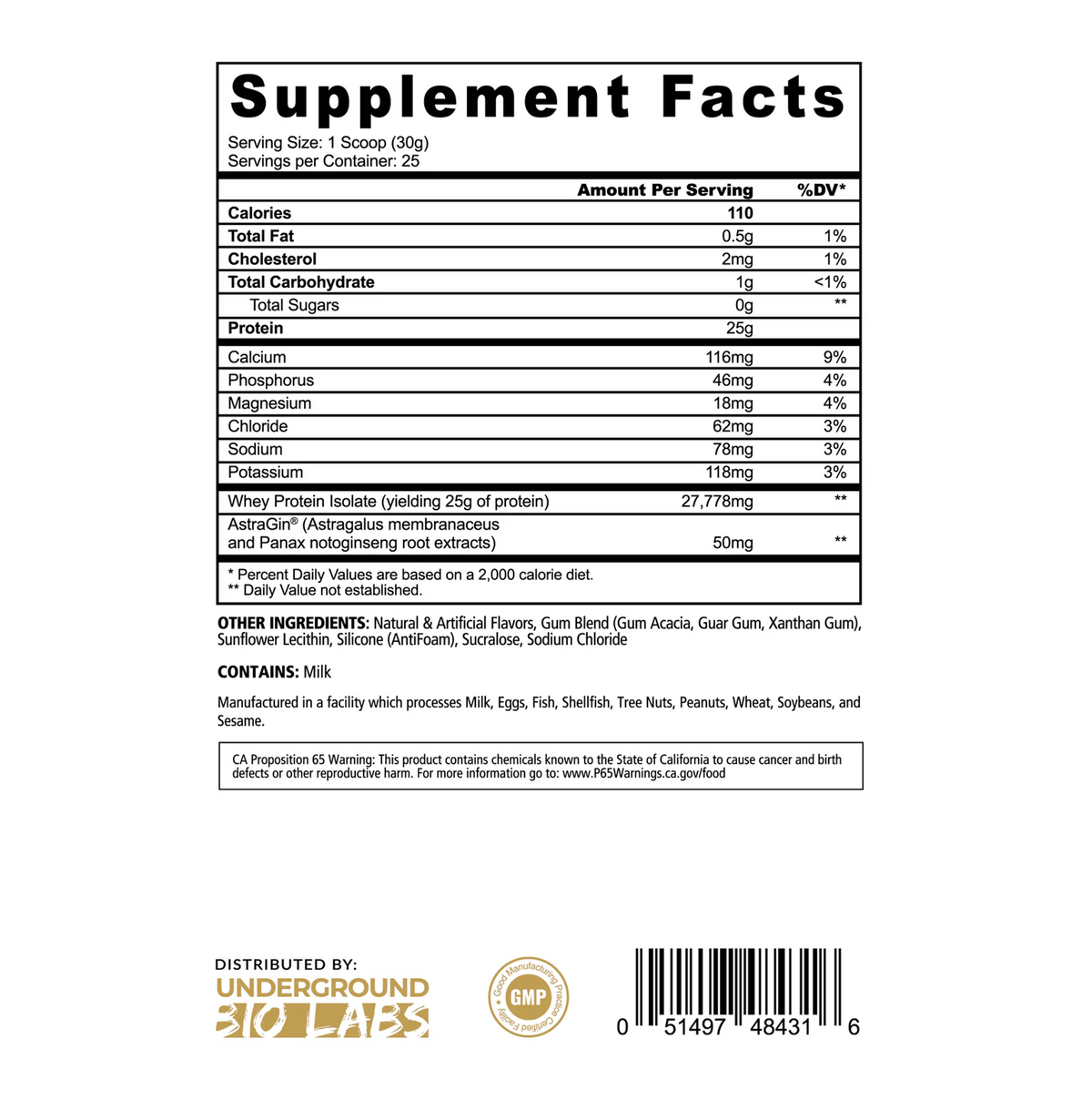 Panda Supp: Iso-Fuel Protein (1.6lb)