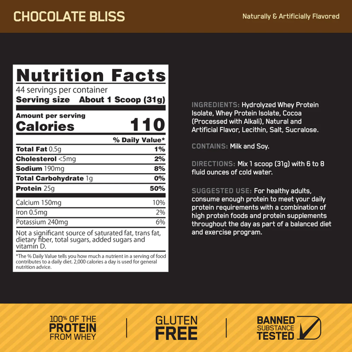 Optimum: Gold Standard Isolate