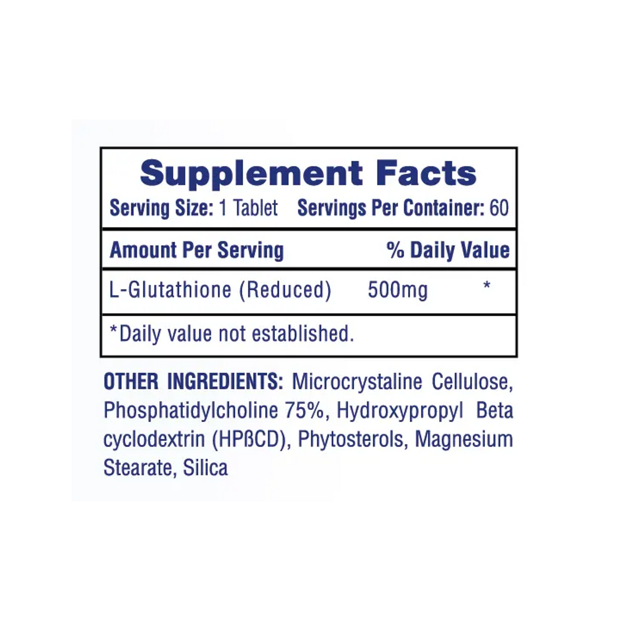 Hi-Tech: L-Glutathione Reduced (60 tabs)