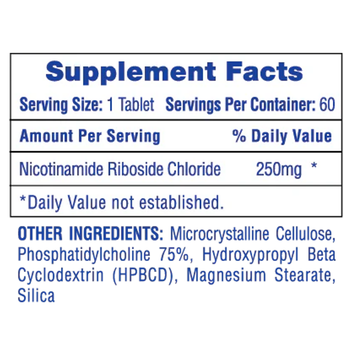 Hi-Tech: Liposomal NAD+ (60 tablets)