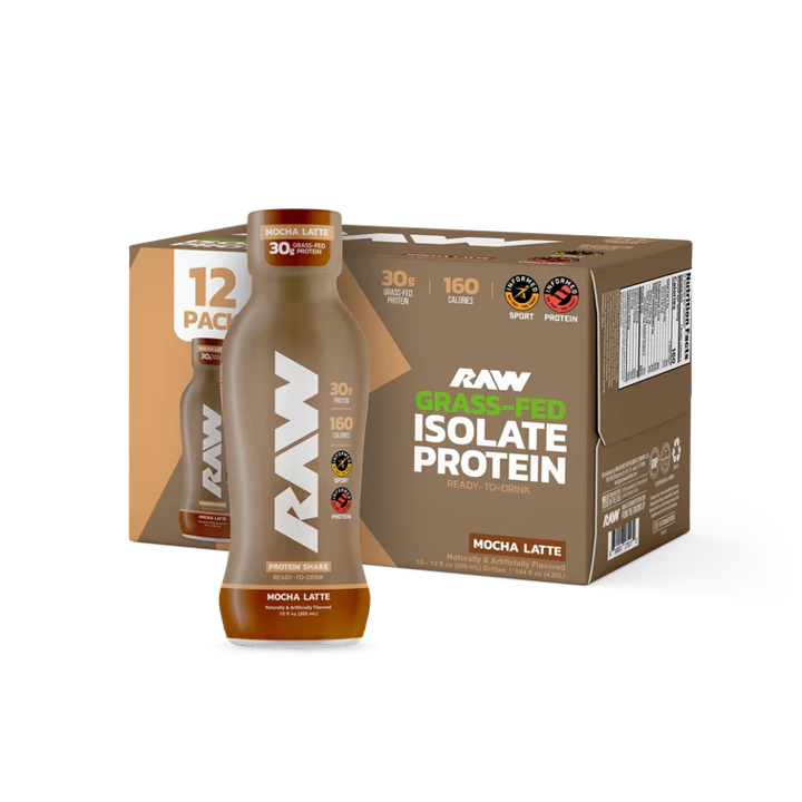 RAW Protein Isolate Shake (12/12oz)