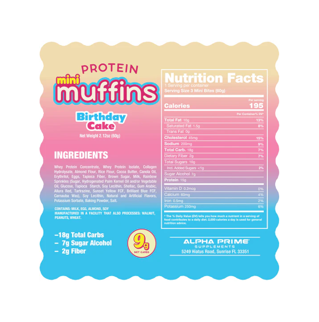 Prime Bites Mini Muffins (12pk)