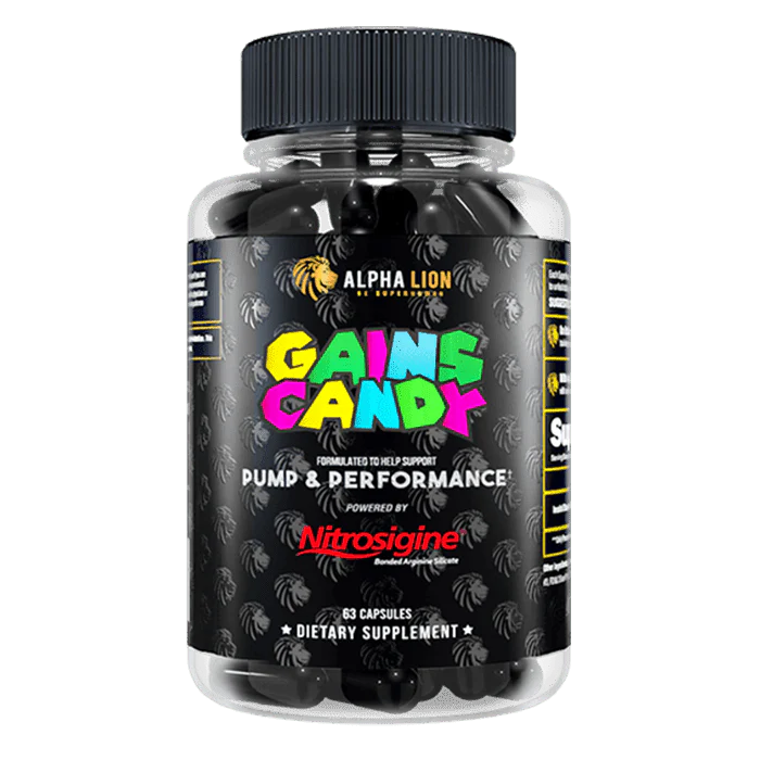 Alpha Lion Gains Candy Pump Nitrosigine (60 caps)