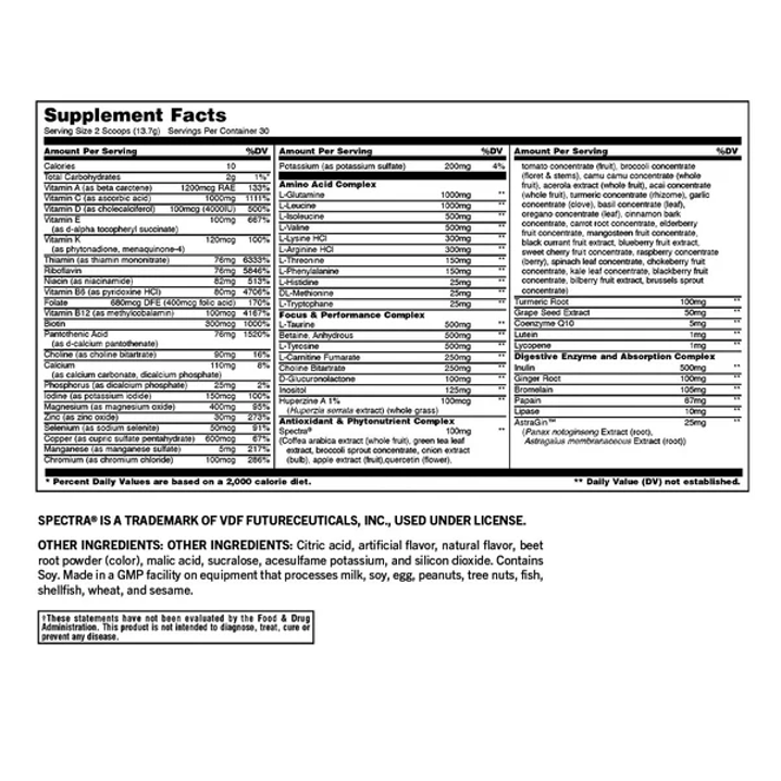 Univ: Animal Pak Powder (360g)
