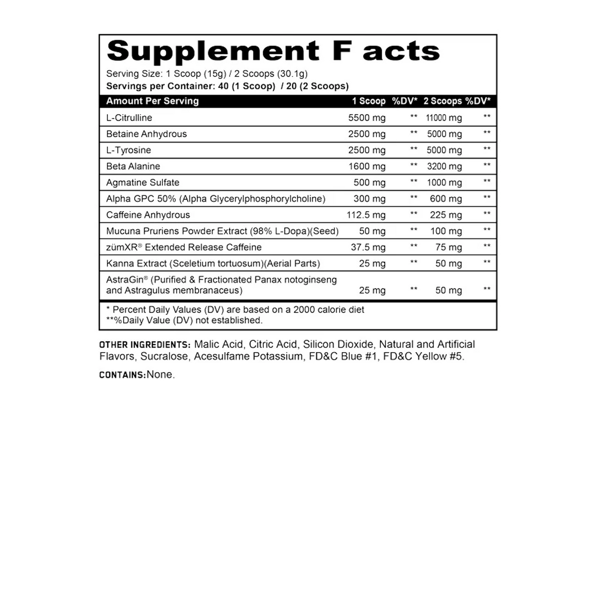 Panda Supp: Pandamus: Level 2 (640g)