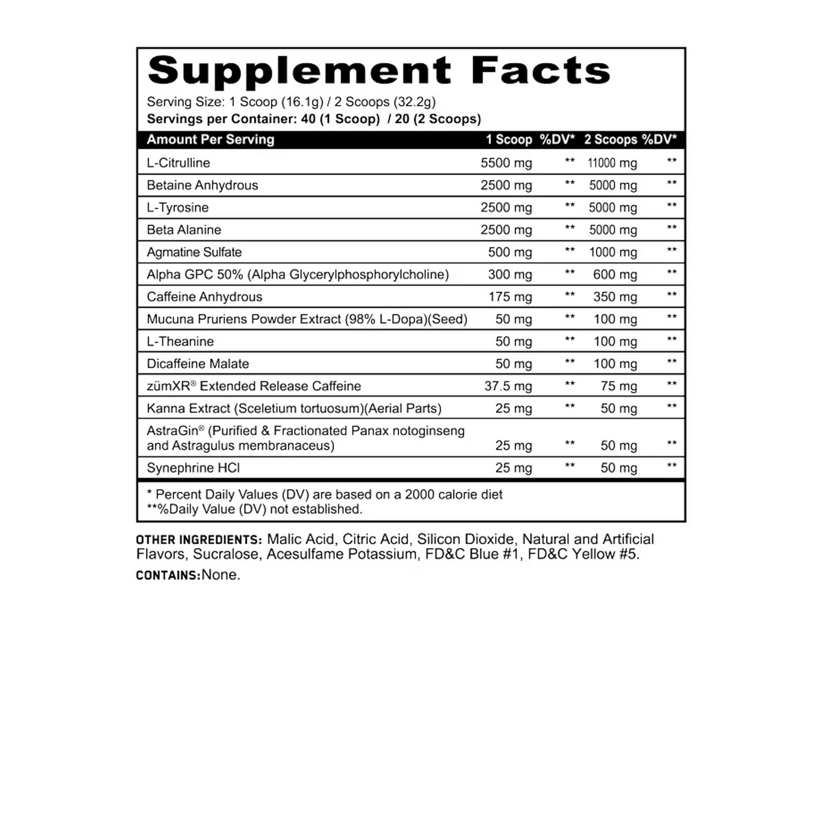 Panda Supp: Pandamus Level 3 (640g)