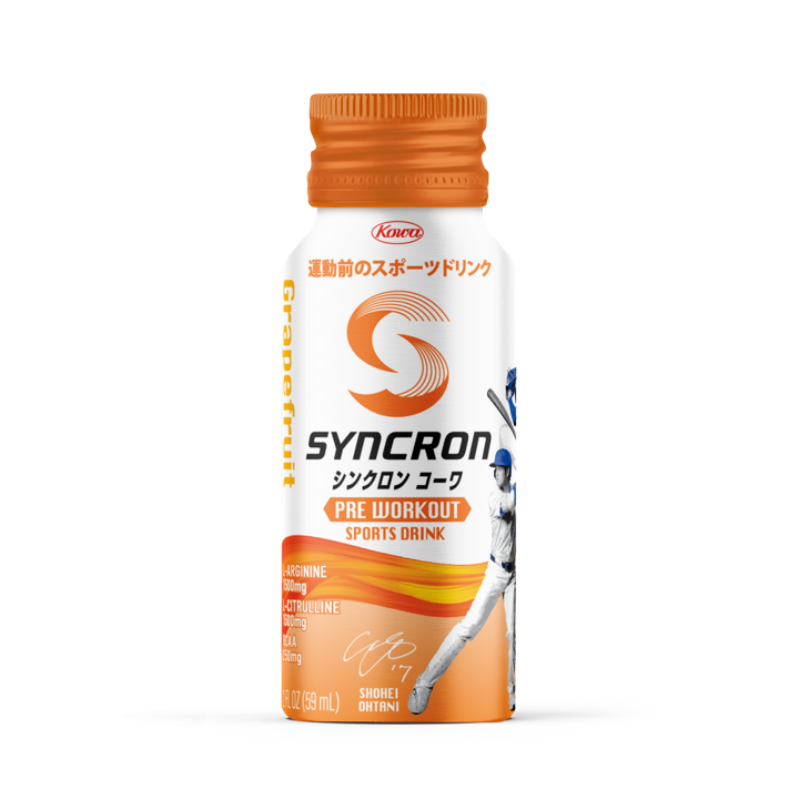 Syncron: Pre Workout Shot: Shohei Ohtani (12/2oz)