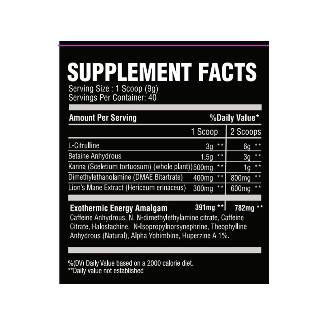 Chemix: Pre-Workout (300g)