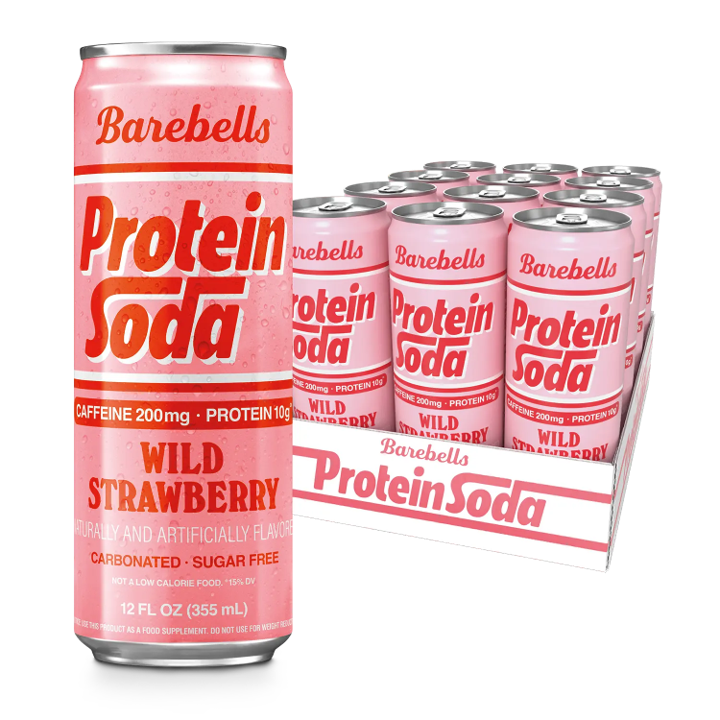 Barebells Protein Soda (12pk/12oz)