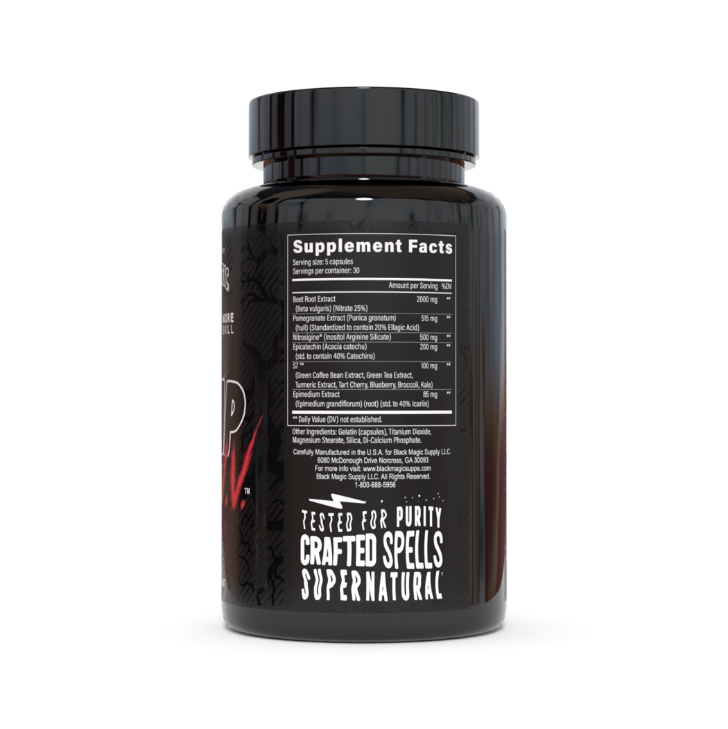 Black Magic: Pump IV Non-Stim Pre Workout (150 caps)