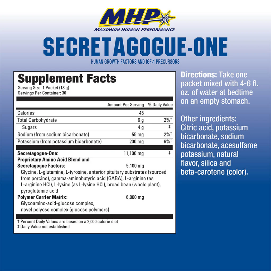 MHP: Secretagogue One (30pk)