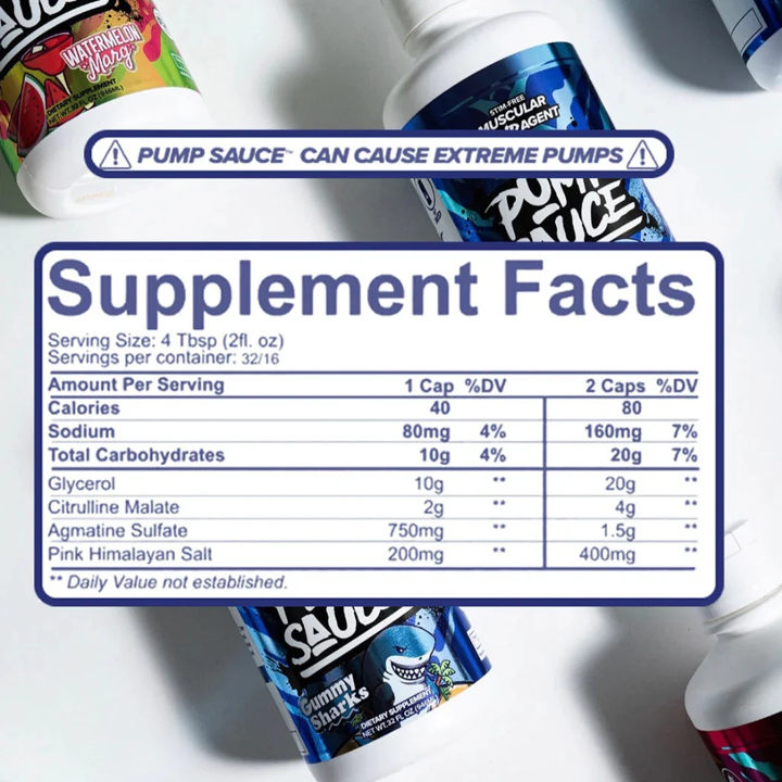 Pump Sauce PW (32oz)