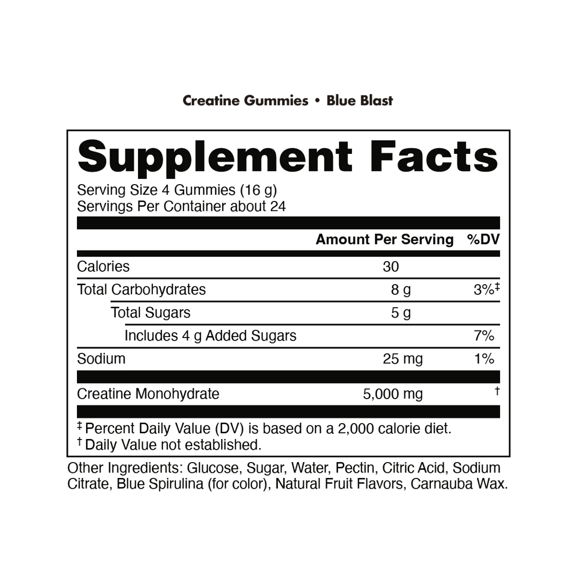 DAS Labs: Creatine Gummies (380g)