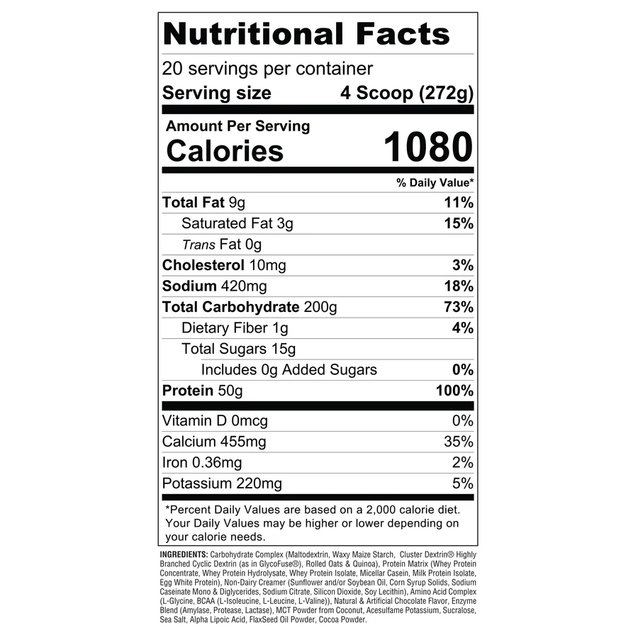 Gaspari: Real Mass Advanced: 12lb