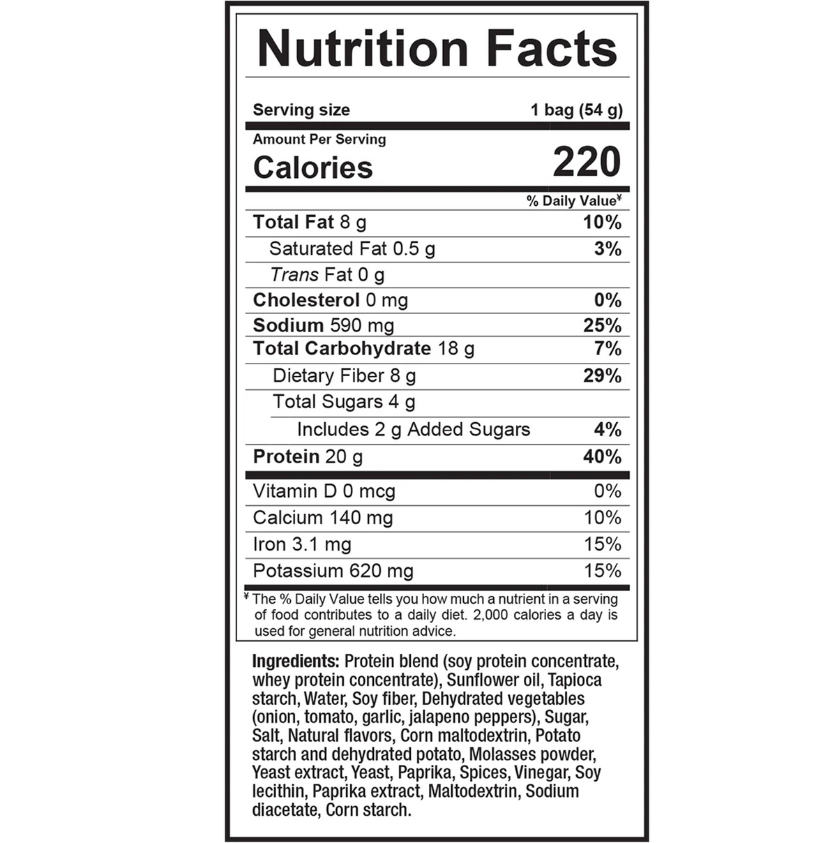 SinFit: Chips (7pk / 1.55oz)