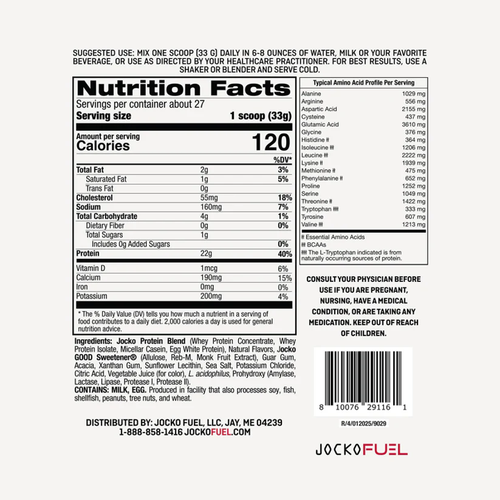 Jocko: Protein Powder (2lb bag)