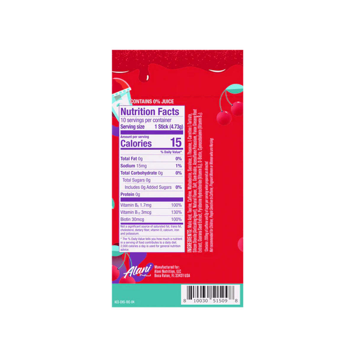 Alani Nu: Energy Drink Mix (10 sticks)