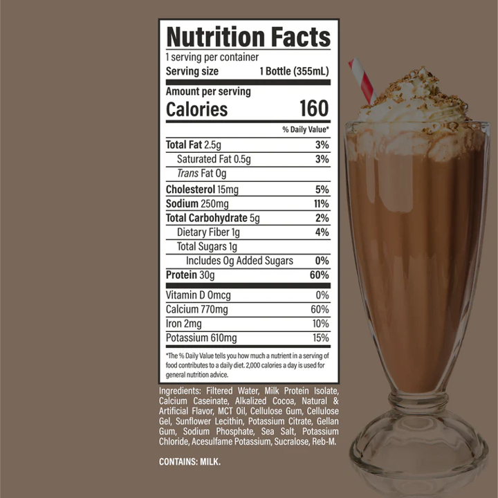 RAW Protein Isolate Shake (12/12oz)