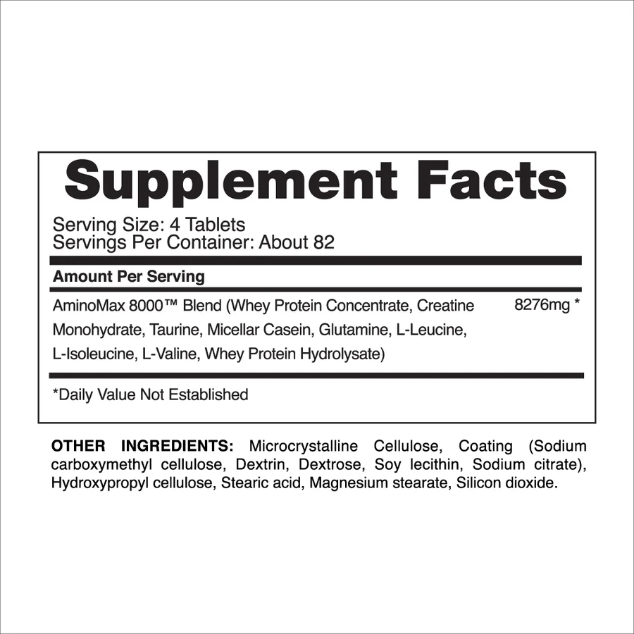 Gaspari: AminoMax 8000 (325 tablets)