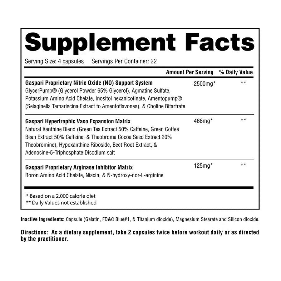 Gaspari: Plasma Jet (90 cnt)