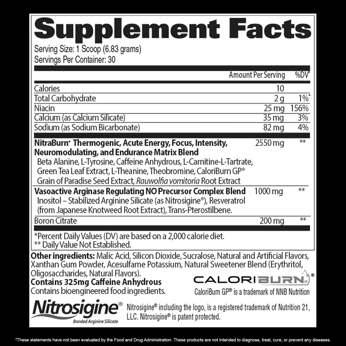 GAT: Nitraflex Burn (2258g)