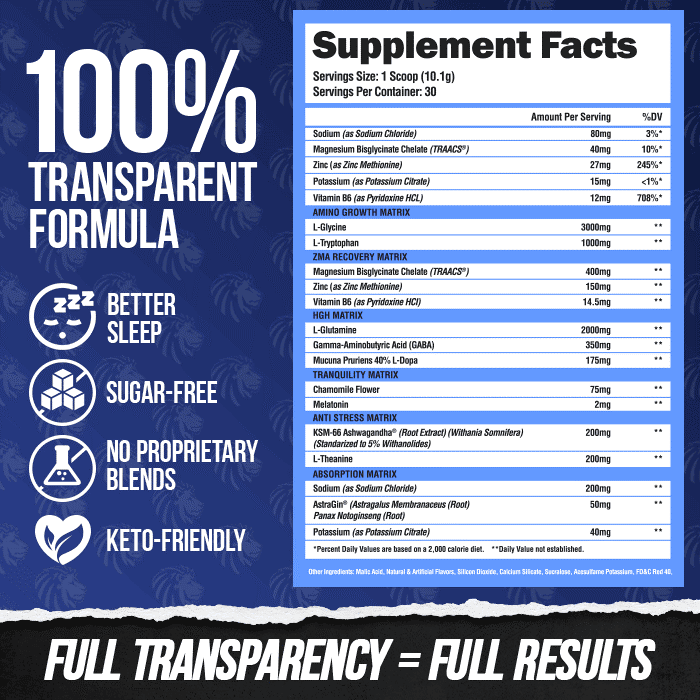 Alpha Lion Superhuman Sleep (300g)
