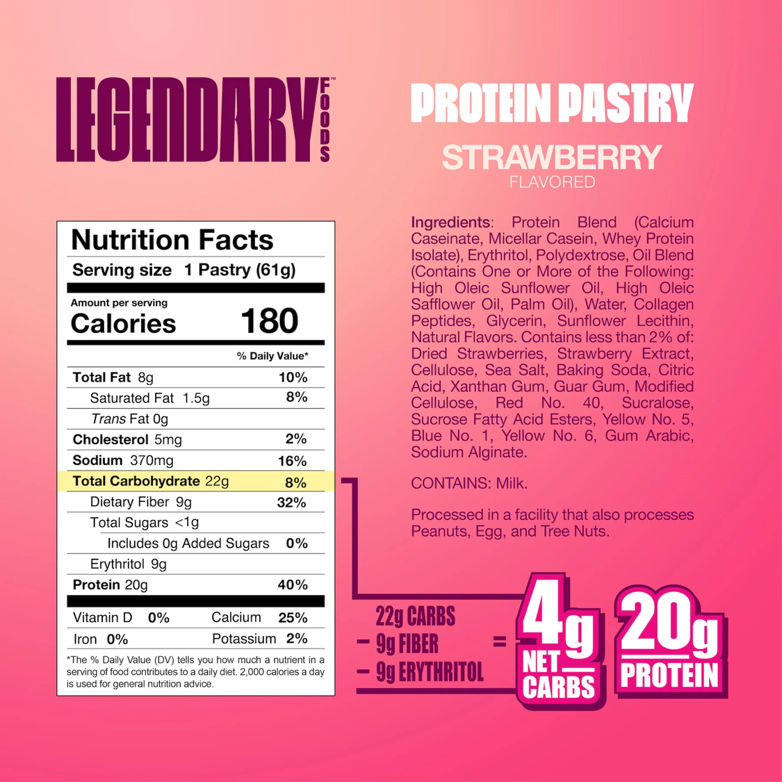 Legendary Protein Pastry (10pk)