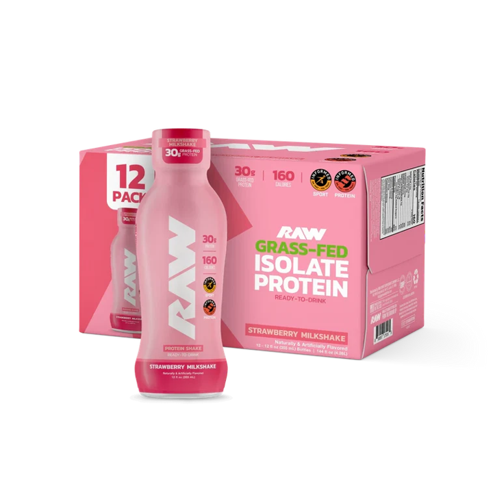 RAW Protein Isolate Shake (12/12oz)